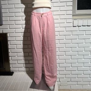 Showpo Pink Wide Leg Pants